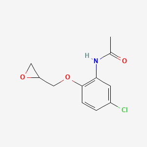 N-(5-chloro-2-oxiranylmethoxy-phenyl)-acetamide