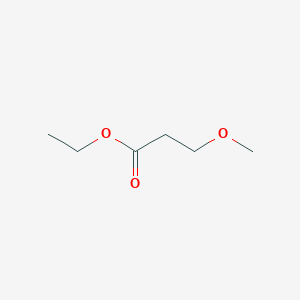 molecular formula C6H12O3 B083209 Ethyl 3-methoxypropionate CAS No. 10606-42-5
