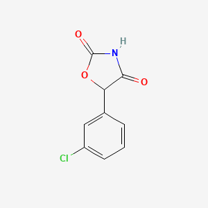 5-(3-Chlorophenyl)oxazolidine-2,4-dione