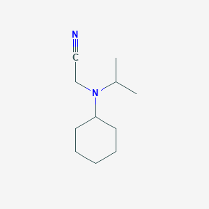 [Cyclohexyl(isopropyl)amino]acetonitrile