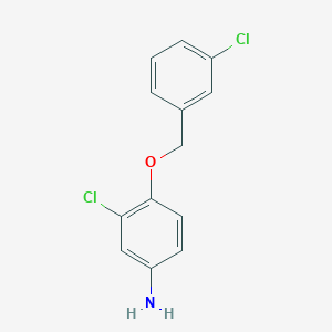 3-Chloro-4-(3-chlorobenzyloxy)aniline