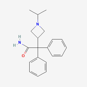 2-(1-Isopropyl-3-azetidinyl)-2,2-diphenylacetamide