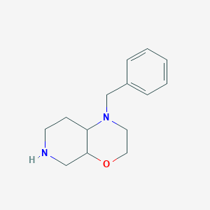 1-benzyloctahydro-1H-pyrido[3,4-b][1,4]oxazine