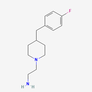 2-[4-(4-Fluoro-benzyl)-piperidin-1-yl]-ethylamine