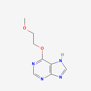 6-(2-Methoxyethoxy)-purine