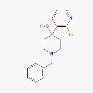 1'-Benzyl-2-bromo-2',3',5',6'-tetrahydro-1'H-[3,4']bipyridinyl-4'-ol