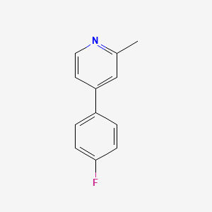 4-(4-Fluorophenyl)-2-methylpyridine