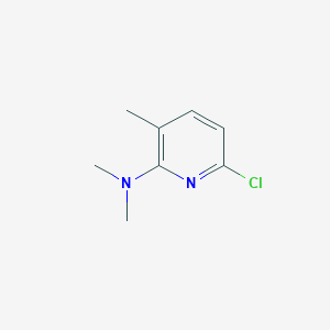 molecular formula C8H11ClN2 B8321597 (6-Chloro-3-methyl-pyridin-2-yl)-dimethyl-amine 