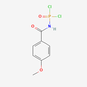 N-[Dichlorophosphinyl]-4-methoxybenzamide