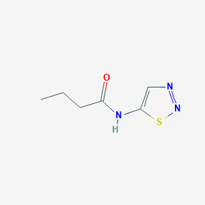 butyric acid-N-(1,2,3-thiadiazole-5-yl)-amide