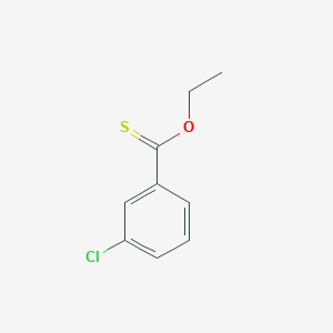 molecular formula C9H9ClOS B083217 O-ethyl 3-chlorobenzenecarbothioate CAS No. 13806-78-5