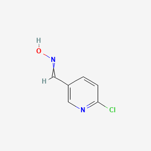 N-[(6-chloropyridin-3-yl)methylidene]hydroxylamine
