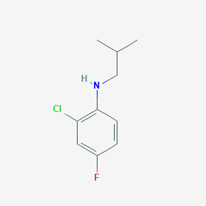 N-(2-chloro-4-fluorophenyl)-N-(2-methyl-1-propyl)amine