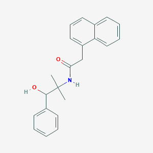 N-(2-hydroxy-1,1-dimethyl-2-phenylethyl)-2-(1-naphthyl)acetamide