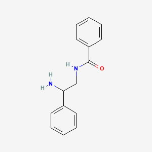 N-(2-amino-2-phenylethyl)benzamide