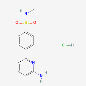 4-(6-aminopyridin-2-yl)-N-methylbenzenesulfonamide hydrochloride