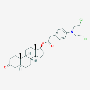 molecular formula C31H43Cl2NO3 B008322 Testiphenon CAS No. 104730-58-7