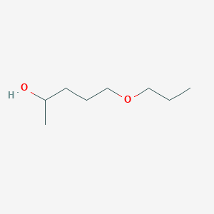 molecular formula C8H18O2 B8322004 5-Propyloxy-pentan-2-ol 