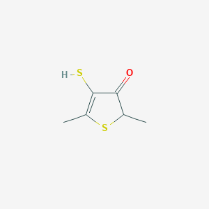 4-Mercapto-2,5-dimethyl-2,3-dihydrothiophene-3-one