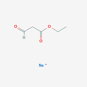 molecular formula C5H8NaO3 B8322112 Sodium ethyl formylacetate 