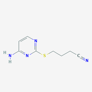 4-[4-Aminopyrimid-2-ylthio]butyronitrile