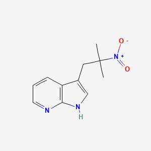 3-(2-methyl-2-nitropropyl)-1H-7-azaindole