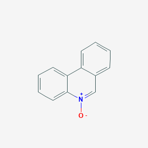 molecular formula C13H9NO B083222 Phenanthridine, 5-oxide CAS No. 14548-01-7