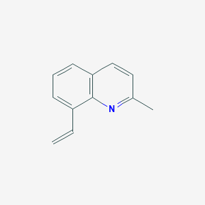 molecular formula C12H11N B8322438 2-Methyl-8-vinyl-quinoline 