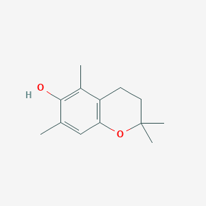 molecular formula C13H18O2 B083228 6-Hydroxy-2,2,5,7-tetramethylchroman CAS No. 14074-92-1