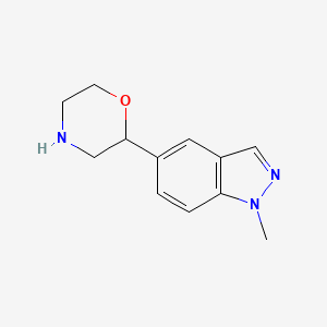 2-(1-methyl-1H-indazol-5-yl)morpholine