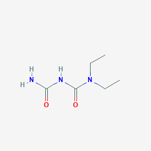 molecular formula C6H13N3O2 B083232 1,1-Diethylbiuret CAS No. 14628-80-9