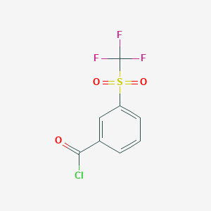 3-(Trifluoromethylsulfonyl)benzoyl chloride
