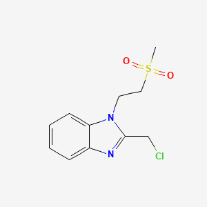 2-chloromethyl-1-(2-methanesulfonyl-ethyl)-1H-benzoimidazole