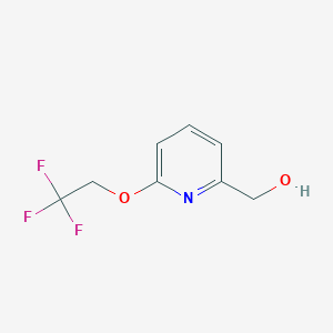 (6-(2,2,2-Trifluoroethoxy)pyridin-2-yl)methanol