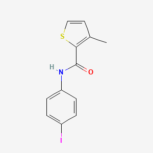 3-Methyl-thiophene-2-carboxylic acid (4-iodo-phenyl)-amide