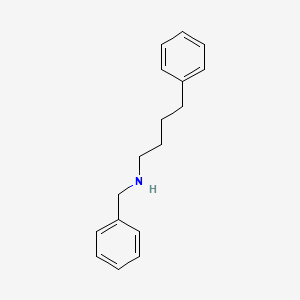 molecular formula C17H21N B8323455 N-benzyl-4-phenylbutan-1-amine 