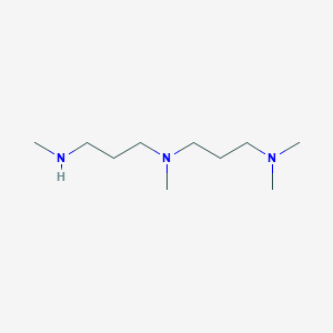 molecular formula C10H25N3 B8323577 N-[3-(dimethylamino)propyl]N,N'-dimethyl-1,3-propanediamine 