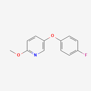 5-(4-Fluorophenoxy)-2-methoxypyridine