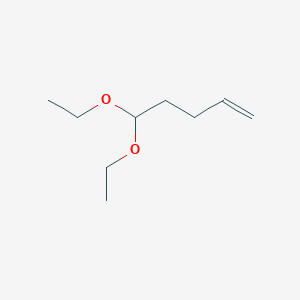 molecular formula C9H18O2 B8323608 4-Pentenal diethyl acetal 