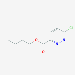 molecular formula C9H11ClN2O2 B8323643 Butyl 6-chloropyridazine-3-carboxylate 