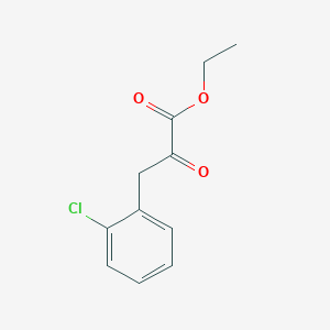 Ethyl 3-(2-chlorophenyl)-2-oxopropanoate