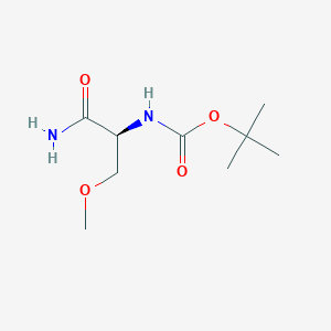 (S)-2-(tert-Butoxycarbonylamino)-3-methoxypropionamide