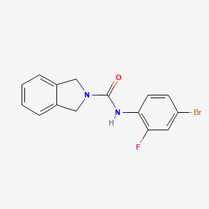 N-(4-bromo-2-fluorophenyl)isoindoline-2-carboxamide