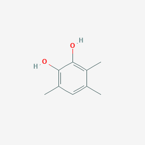 molecular formula C9H12O2 B083242 3,4,6-Trimethylbenzene-1,2-diol CAS No. 13757-17-0