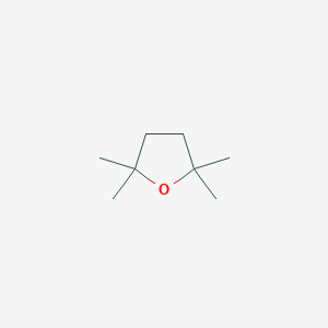 molecular formula C8H16O B083245 2,2,5,5-Tetramethyltetrahydrofuran CAS No. 15045-43-9