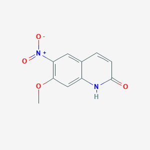7-methoxy-6-nitro-1H-quinolin-2-one