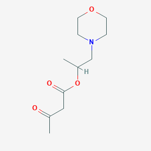 1-Methyl-2-(4-morpholinyl)ethyl 3-oxobutanoate
