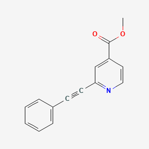 Methyl 2-(2-phenylethynyl)isonicotinate