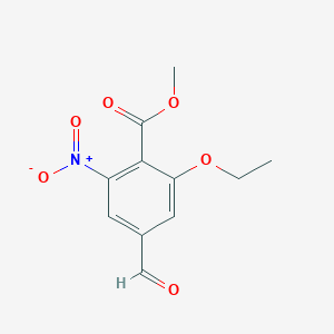 Methyl 2-ethoxy-4-formyl-6-nitrobenzoate
