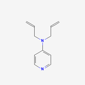 molecular formula C11H14N2 B8324606 4-(Diallylamino)pyridine 